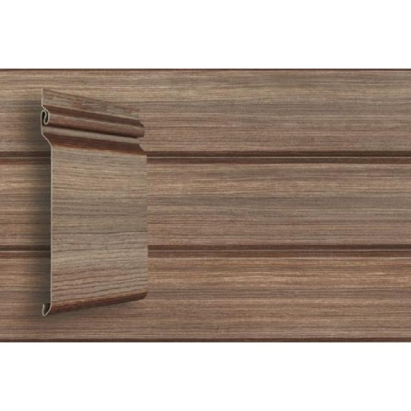 Виниловый сайдинг Grand Line Natural-Брус Tundra - Кедр купить в Туапсе