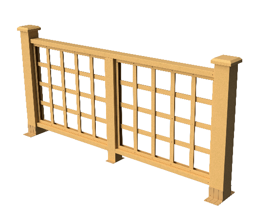 Ограждения декоративное ДПК GRINDERDECO Дувр песчаник купить в Туапсе