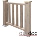 Ограждение из ДПК Outdoor Классик 3D STORM серый микс купить в Туапсе