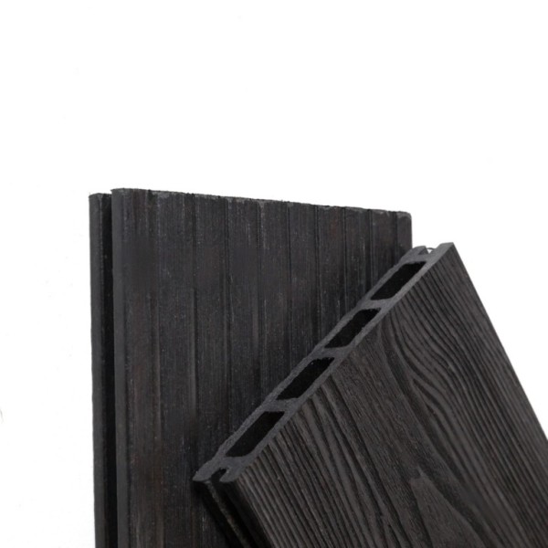 Террасная доска из ДПК ECODECKING Комфорт 3D Графит купить в Туапсе