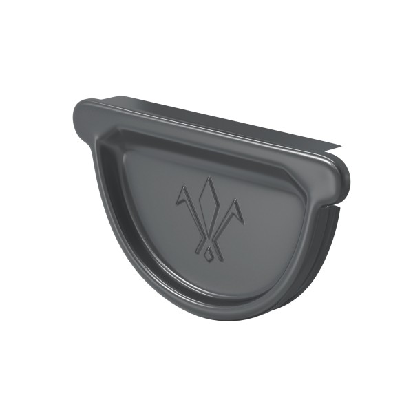 Водосток Aquasistem, система 150x100 - Заглушка универсальная с резиновым уплотнителем RR 23 Маренго купить в Туапсе