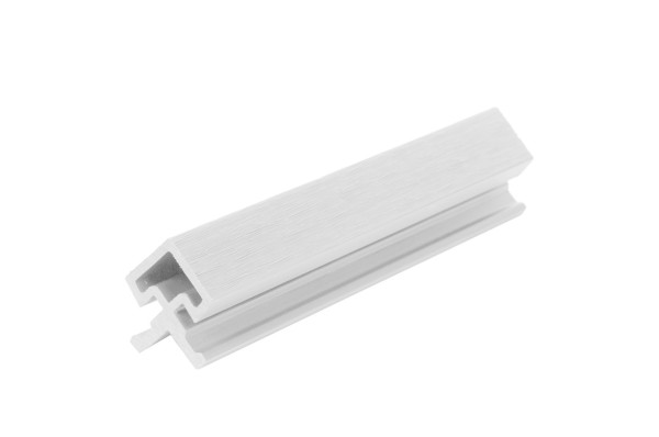 Угол внешний для фасадной панели co-extrusion, white купить в Туапсе