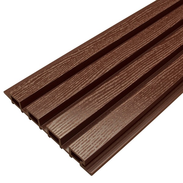 Фасадная доска из ДПК Faynag Wood Рейка Шоколад купить в Туапсе