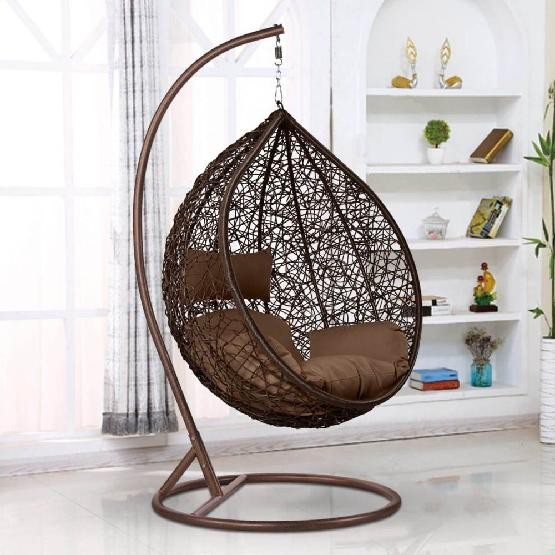 Кресло Подвесное из искусственного ротанга AFM-168A-XL Brown купить в Туапсе