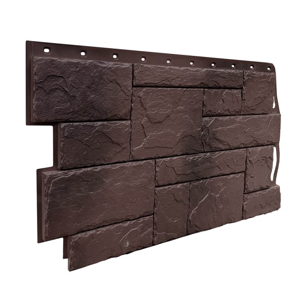 Фасадная панель FineBer, Камень Природный, Коричневый купить в Туапсе