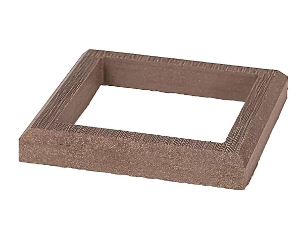 Рамка ДПК для столба 100x100 Шоколад купить в Туапсе