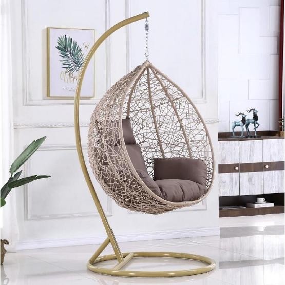 Кресло Подвесное из искусственного ротанга AFM-169A-LB Beige купить в Туапсе