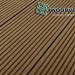 Террасная доска из ДПК  WOODVEX Select Темно-коричневый купить в Туапсе