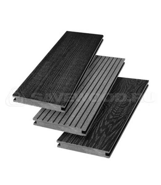 Террасная доска SW Fraxinus (R) полнотелая «SaveWood» Черный купить в Туапсе