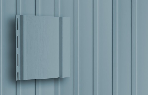 Сайдинг Вертикальный Grand Line Color Plus Голубой купить в Туапсе