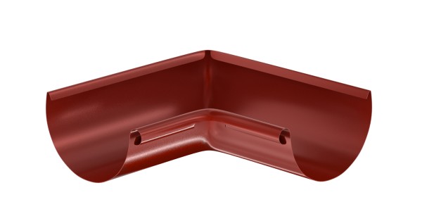 Водосток Aquasistem, система 150x100 - Угол желоба, внутренний 90° RR 29 Бургундский купить в Туапсе
