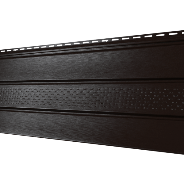 Софит Ю-Пласт PRO Классический перфорация по центру, коричневый купить в Туапсе