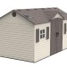 Сарай пластиковый LifeTime 15x8 DD купить в Туапсе