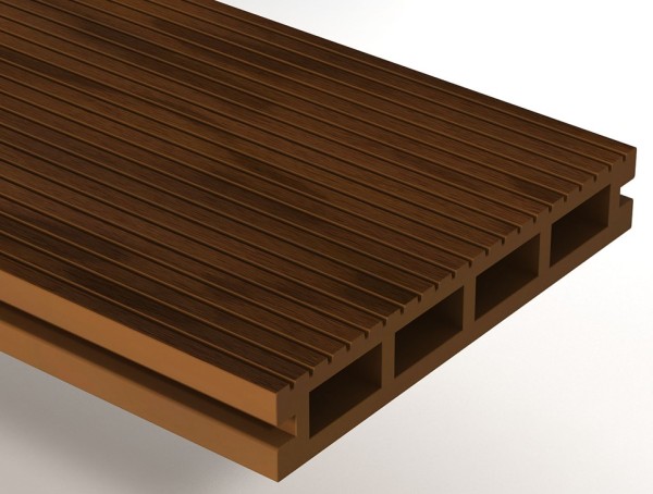 Террасная доска из ДПК WOODVEX Expert Тик купить в Туапсе