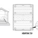 Сарай пластиковый Newton 759 купить в Туапсе