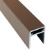 П-профиль Алюминиевый EasyDecking 35x25 Венге купить в Туапсе