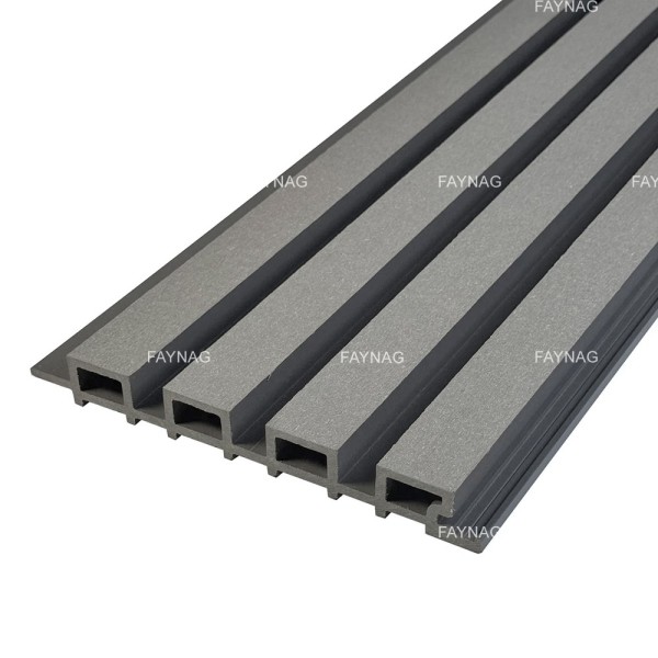 Фасадная Рейка из ДПК Faynag Nika графит купить в Туапсе