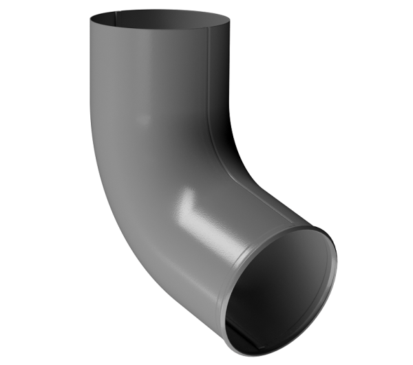 Отвод трубы D90 Döcke STAL PREMIUM Графит, (RAL 7024) купить в Туапсе