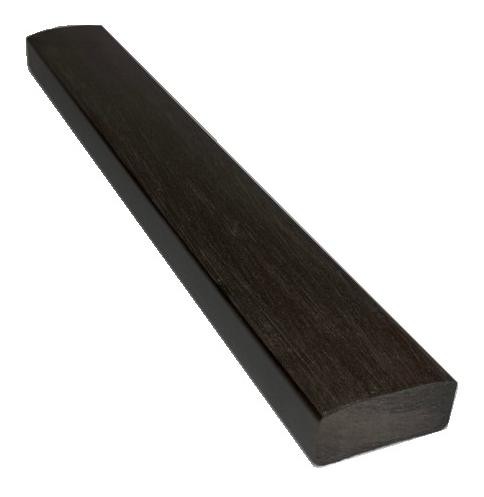 Лавочный брус Ecodecking Некст полнотелый брашированный 70х35 венге купить в Туапсе