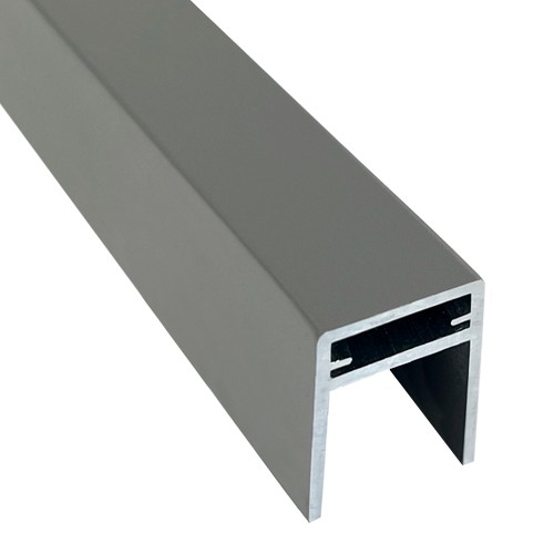 П-профиль Алюминиевый EasyDecking 35x25 Серый купить в Туапсе