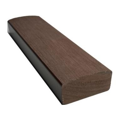 Лавочный брус Ecodecking Некст полнотелый брашированный 70х35 шоколад купить в Туапсе