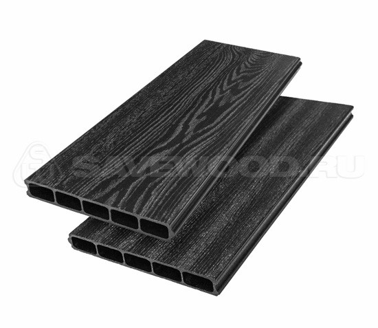 Грядочная доска ДПК 3D Savewood SW Rumex Чёрный купить в Туапсе