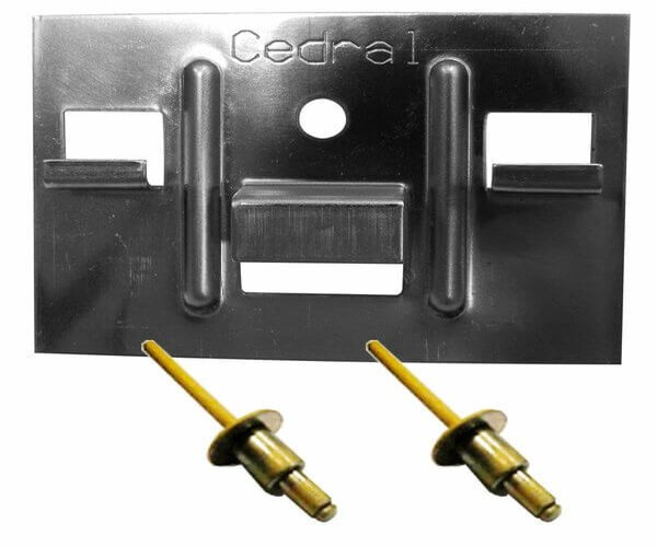 КЛЯММЕР + ЗАКЛЁПКА ДЛЯ CEDRAL CLICK 250 ШТ купить в Туапсе