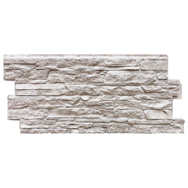 Фасадная панель FineBer, Скала, Мелованный белый купить в Туапсе