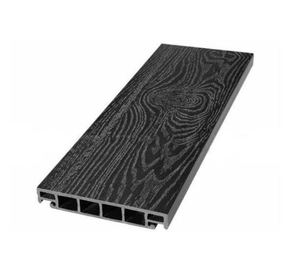 Террасная доска из ДПК SW Salix (T) 2D чёрный купить в Туапсе