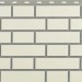 Фасадная панель Альта-Профиль, Кирпич Клинкерный, Белый купить в Туапсе