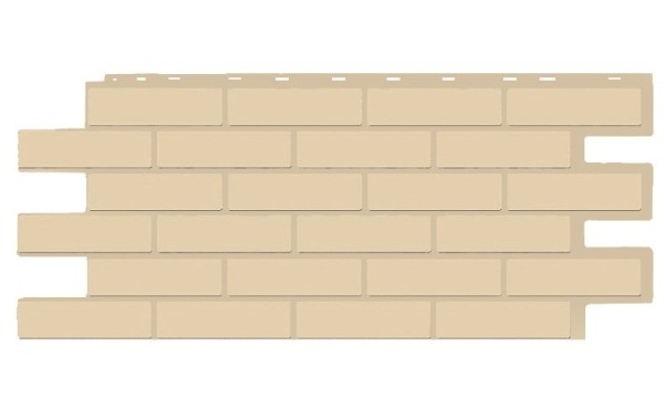 Фасадная панель T-Siding Кирпич Модерн Эко Амбер купить в Туапсе