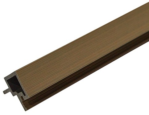 Угловой профиль CM Wall 3000х56х49мм цвет teak (тик) купить в Туапсе