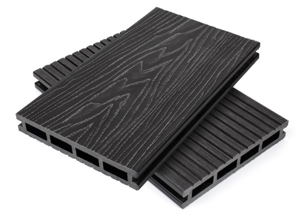 Террасная доская ДПК NanoWood Nature 3D пустотелая Графит купить в Туапсе