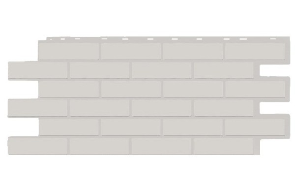 Фасадная панель T-Siding Кирпич Модерн Эко Уайт купить в Туапсе