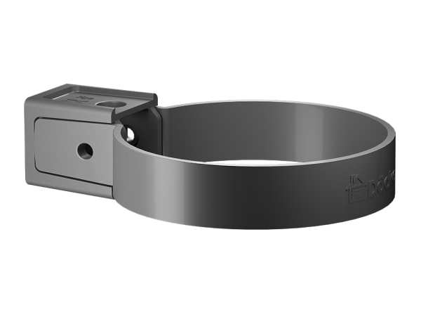 Хомут универсальный для водосточной трубы Docke Premium Графит купить в Туапсе
