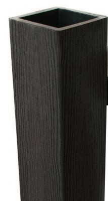 Столб опорный Woodvex Co-Extrusion Графит купить в Туапсе