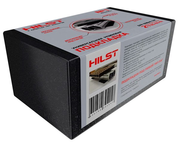 Резиновая подкладка HILST 80x60x6 мм (20 шт. в комплекте) купить в Туапсе