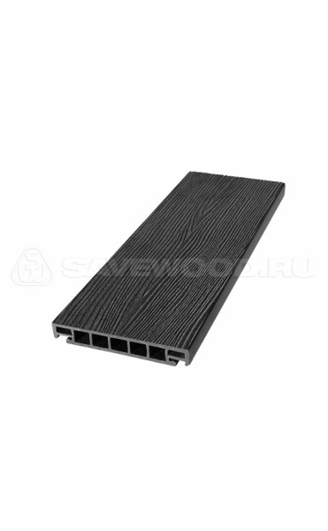 Террасная доска из ДПК SW Salix (S) (R) черный купить в Туапсе