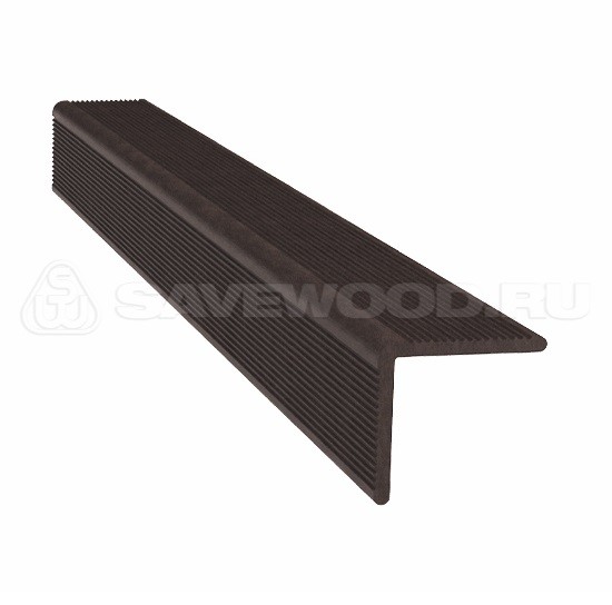 Уголок из ДПК Savewood – Тёмно-коричневый купить в Туапсе
